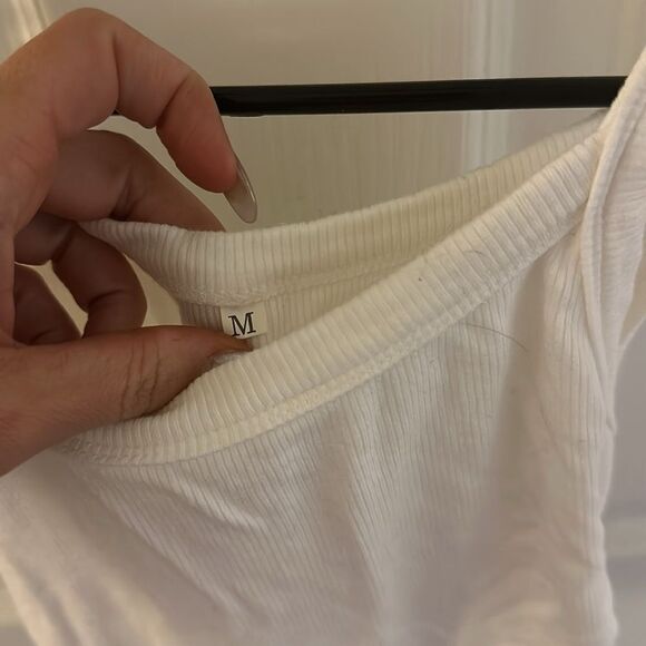 Medium White Tank Top - Picture 2 of 2